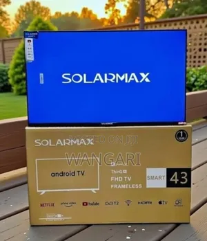 Wifi Enabled Solarmax 43 Inch Smart FHD Television