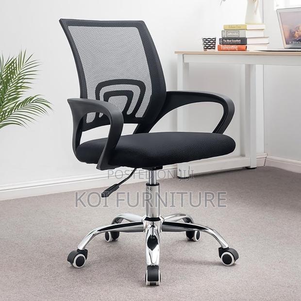 Office Chair : Ergonomic Mesh Office Chair - thumbnail 4