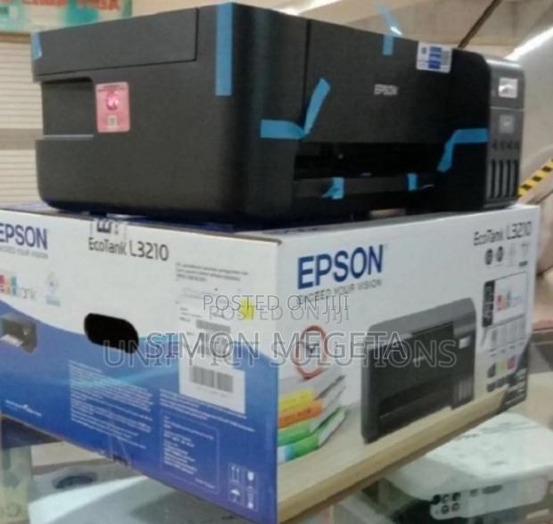 Colour Black New Epson L3210 Printer - main view