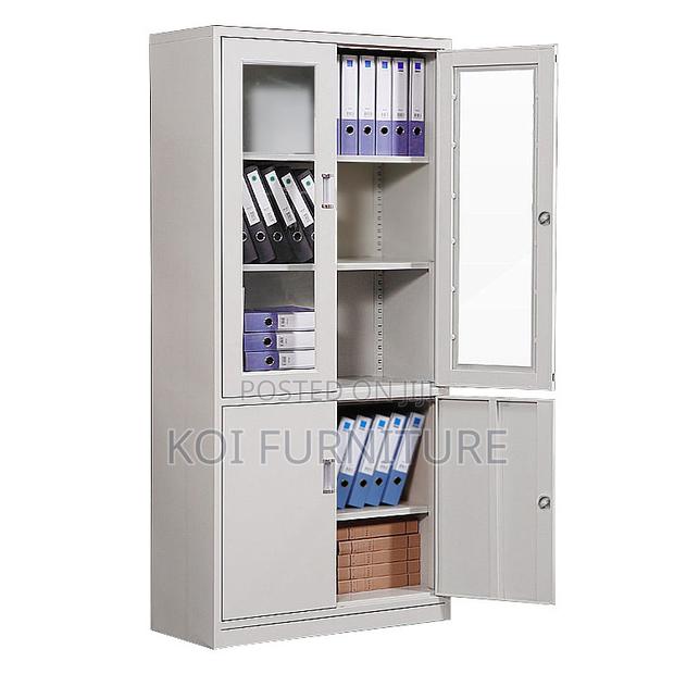 Office Cabinet : Lockable Steel Office Filing Cabinet. - thumbnail 6