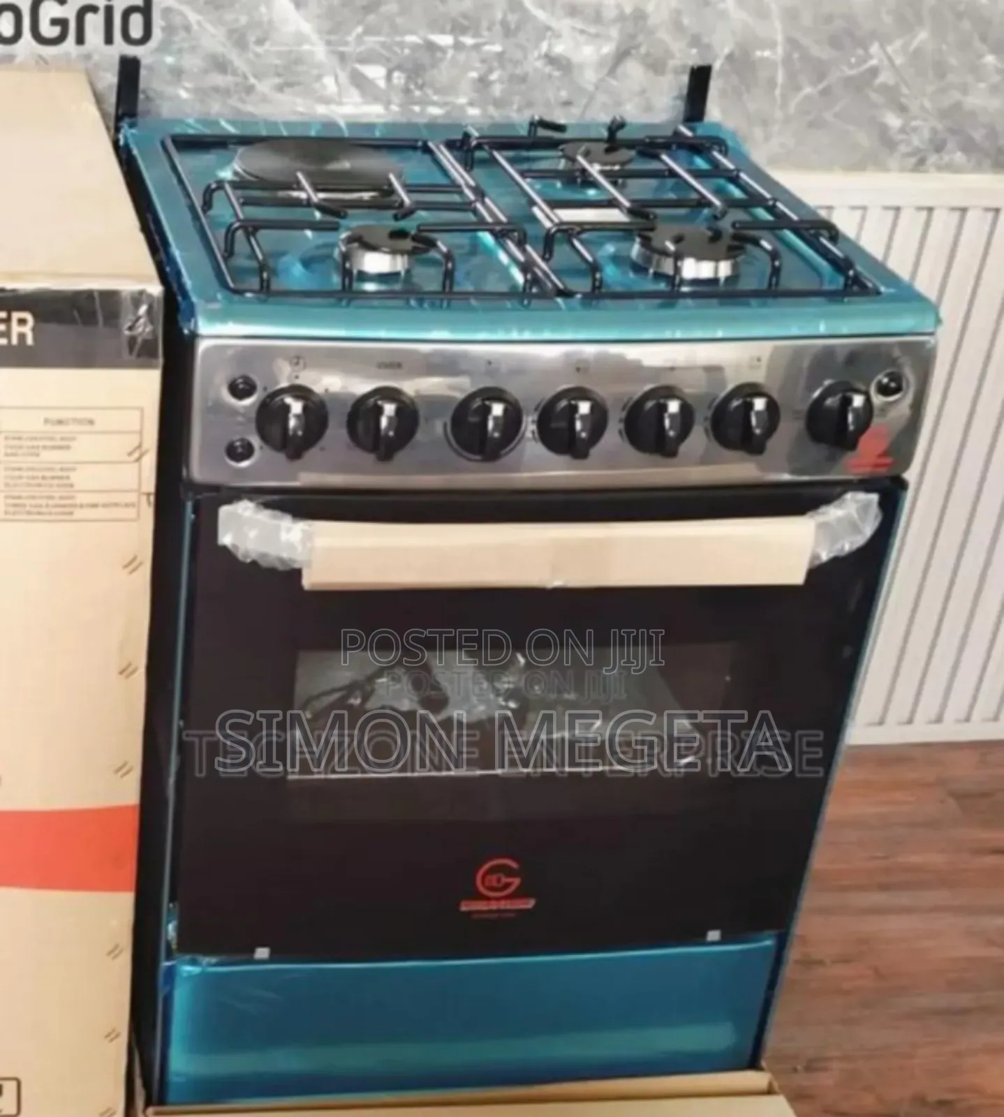 With Electric Oven Eurochef 60*65 Standing Cooker