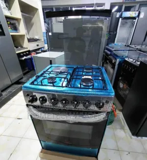 With Grilled 3+1 Oven Eurochef 60*65 Standing Cooker