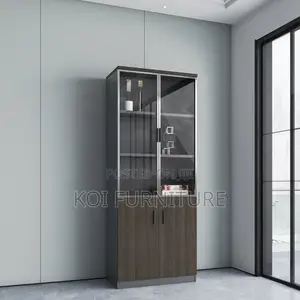 Office Cabinet : 2 Door Royaloak Miller Bookshelf Cabinet