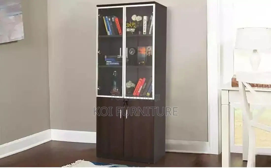 Office Cabinet : 2 Door Royaloak Miller Bookshelf Cabinet