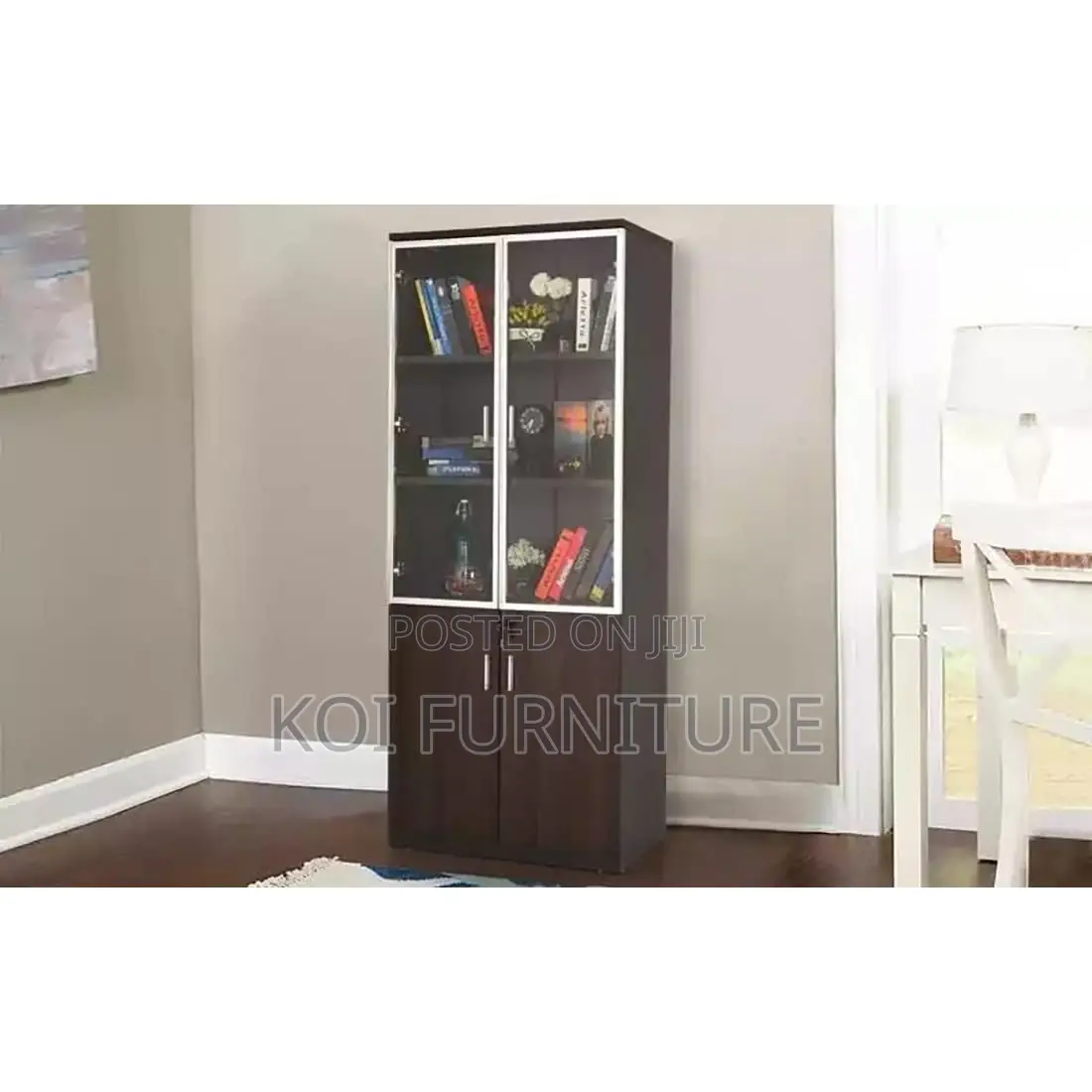 Office Cabinet : 2 Door Royaloak Miller Bookshelf Cabinet