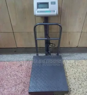 Black New 300kgs Platform Weighing Scalesh