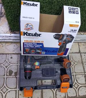 Kzubr Brushless 2-Speed Lithium Electric Drill.