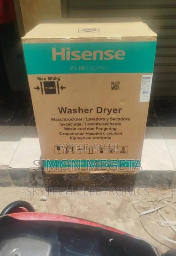 Restocked New Hisense 8kgs Wash and Dry Washing Machine