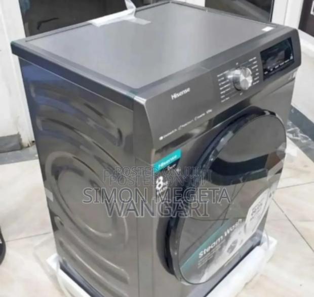 Colour Silver New Hisense 8kgs Wash and Dry Washing Machineu