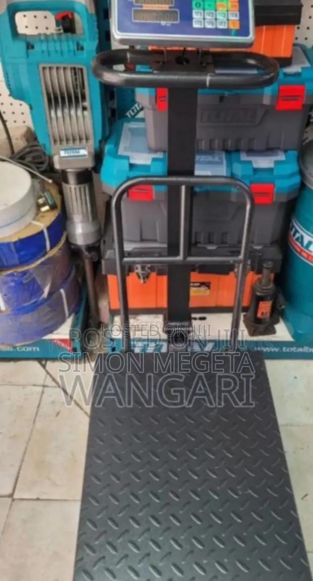 With Holders 500kgs Platform Weighing Scales - main view