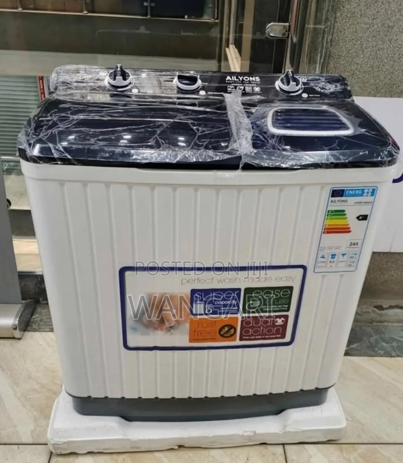 New Model Ailyons 8 KGS Twin Tub Washing Machine