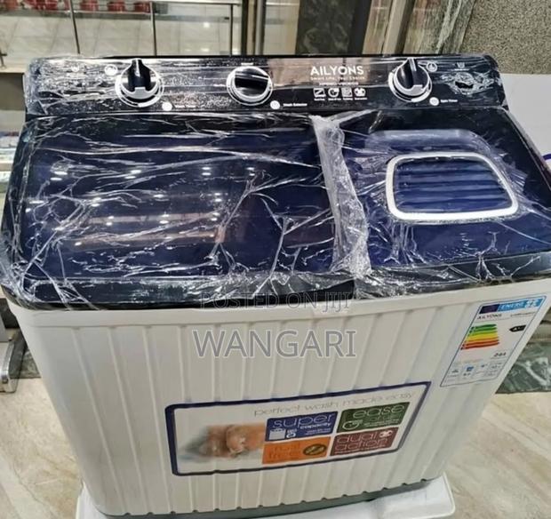 Low Power Consumption Ailyons 8 KGS Twin Tub Washing Machine - main view