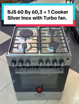 With Turbo Oven Fan BJS 60*60 Standing Cooker
