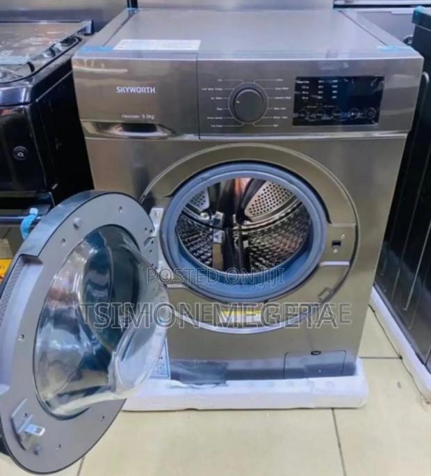 Colour Silver Skyworth 12kgs Wash and Dry Washing Machine