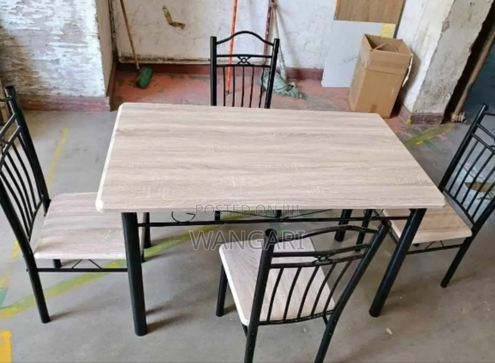 Brown 4 Sitter Dinning Table