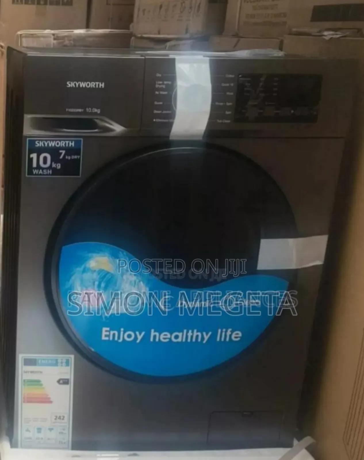 With Air Dryer Biggest Skyworth 12kgs Wash and Dry Washing Machine