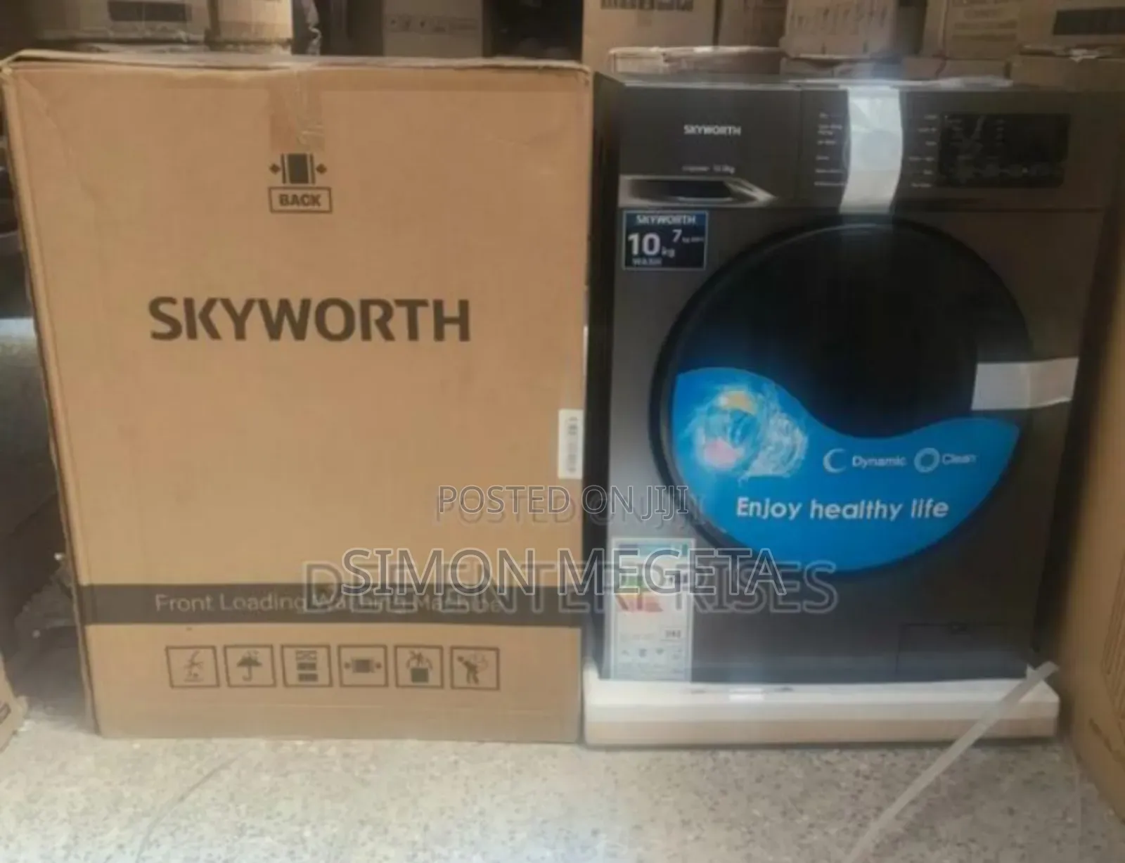 With 5years Warranty Skyworth 12kgs Wash and Dry Washing Machine