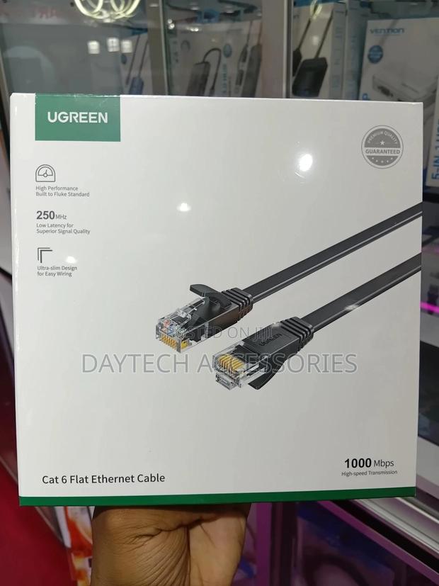 Ugreen 20m Cat 6 Flat Ethernet Cable (Nw102).