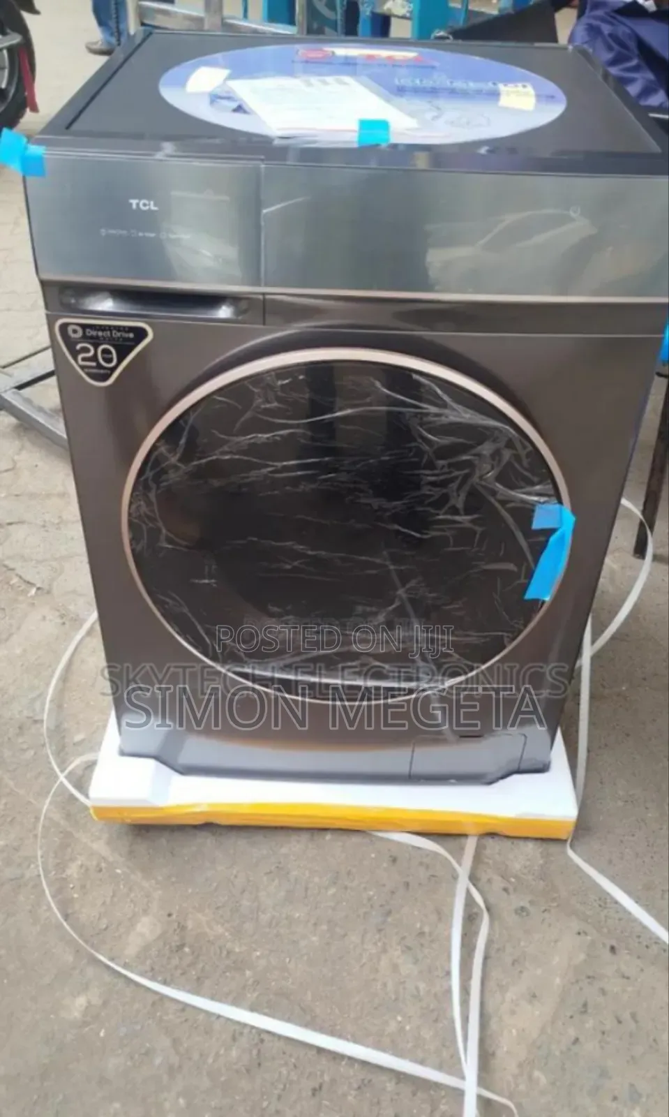 With 5years Warranty TCL 10kgs Wash and Dry Washing Machine