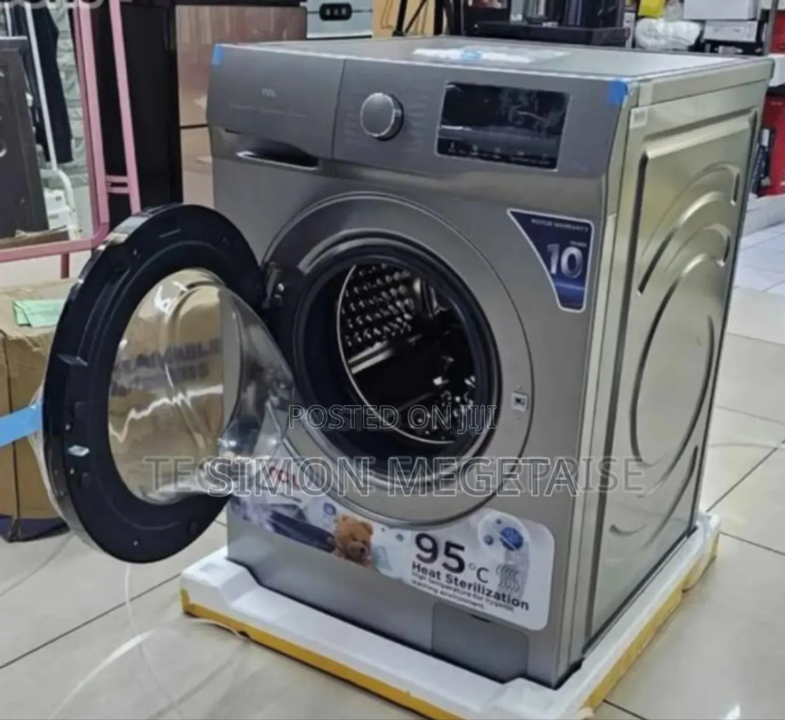 With Air Dryer. New TCL 10kgs Wash and Dry Washing Machine. Efforts