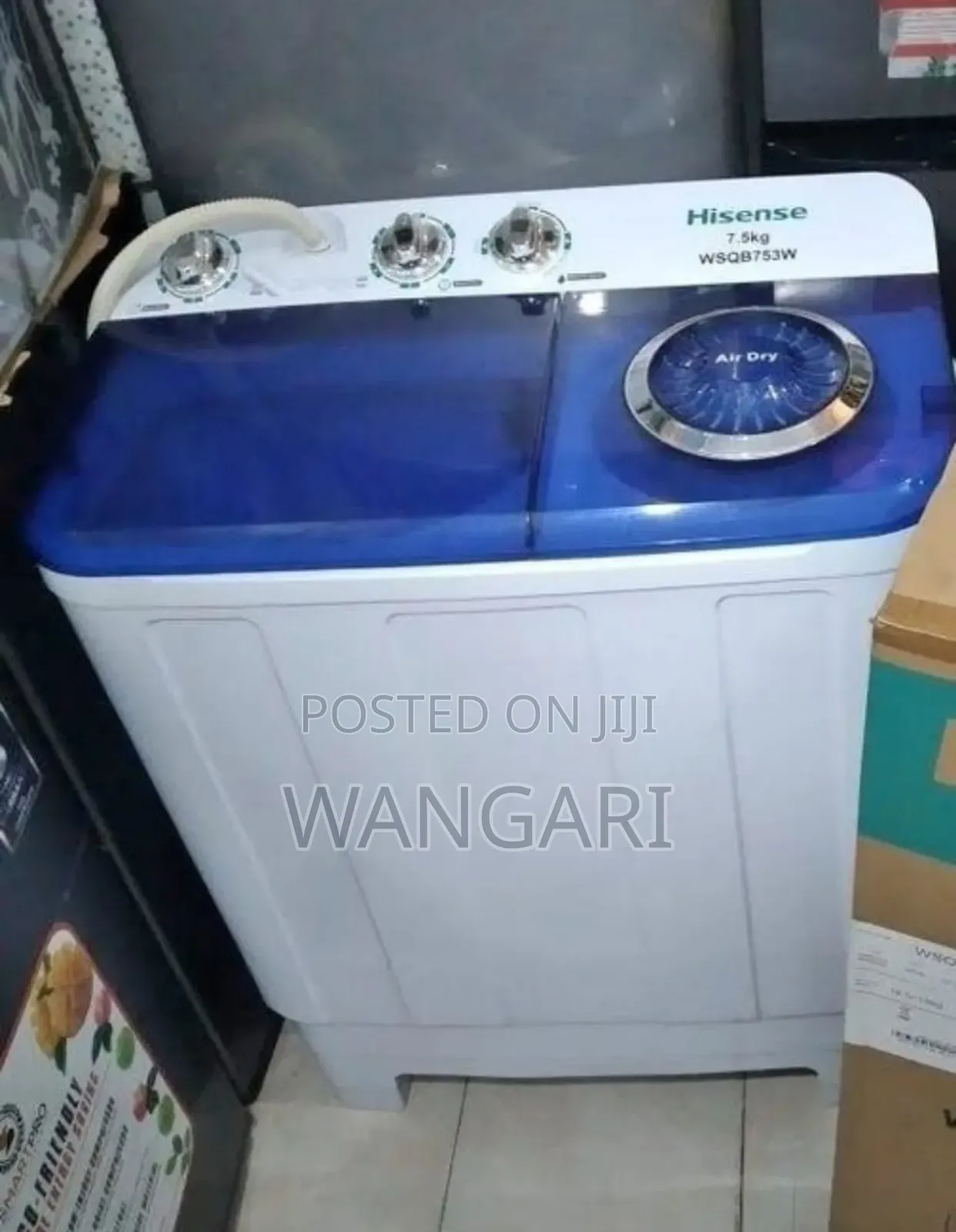 Semi Automatic 7.5 KGS Washing Machine Hisense