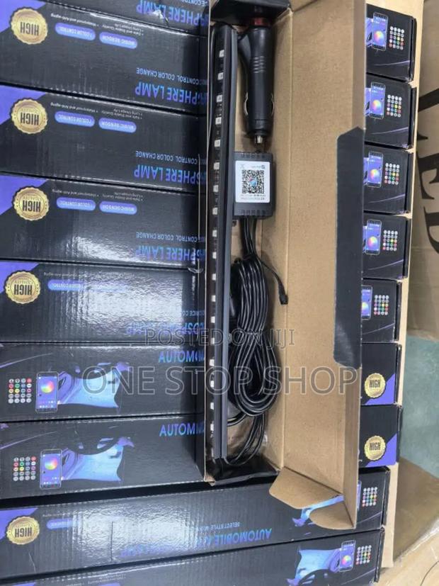 4x Car Floor Foot Led Lights