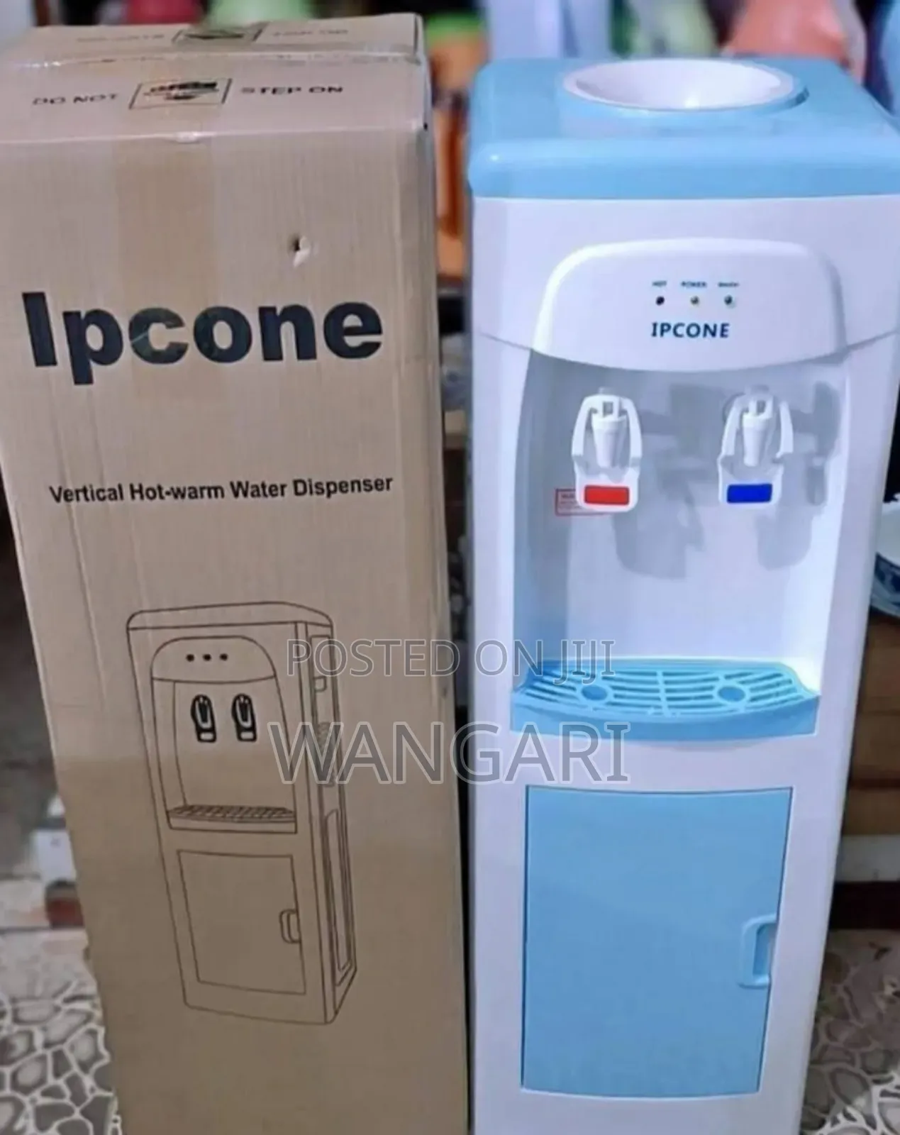 Vertical Ipcone Hot and Normal Water Dispenser