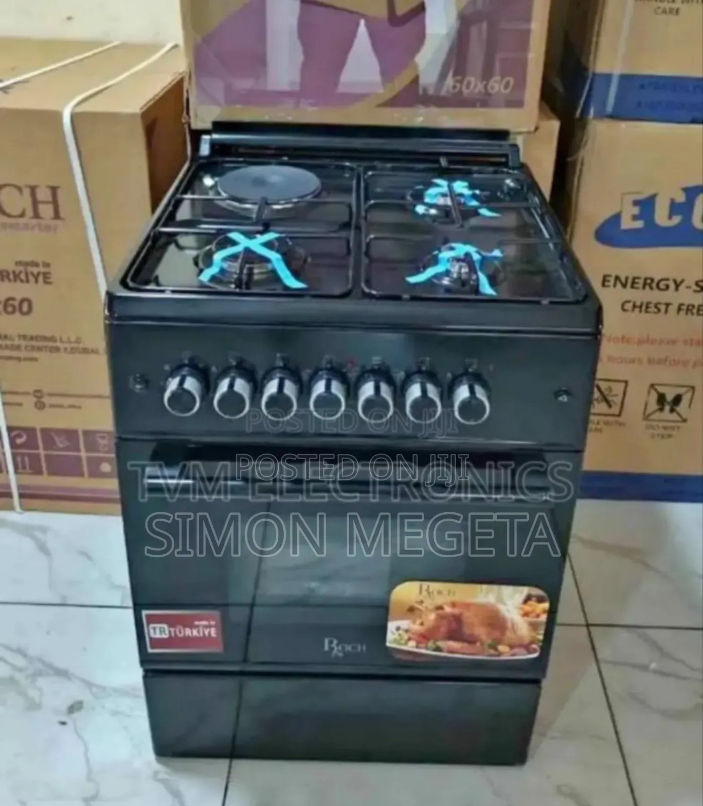 3+1 Electric Oven Roch 60*60 Standing Cooker