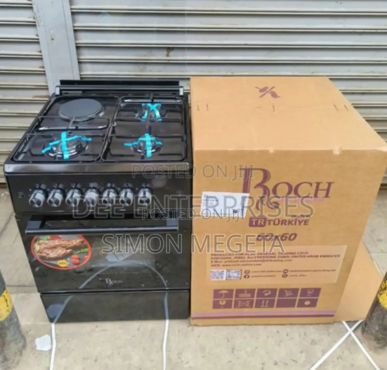 Automatic Cooker. Roch 60*60 Standing Cooker. Auto Ignition