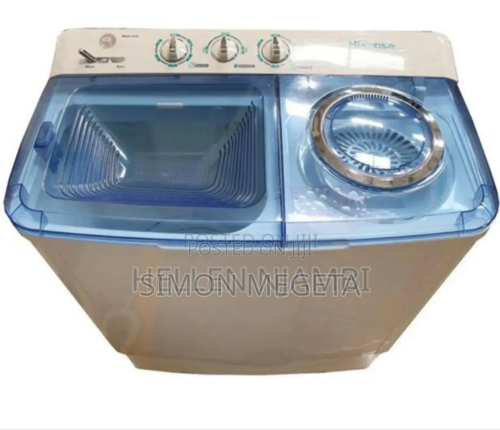 Double Twin Tab Hisense 13kgs Washing Machine