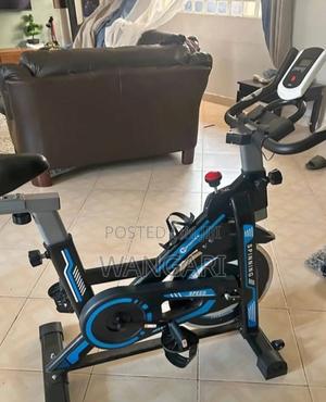 Gym Spinning Bike With Timer - thumbnail 2