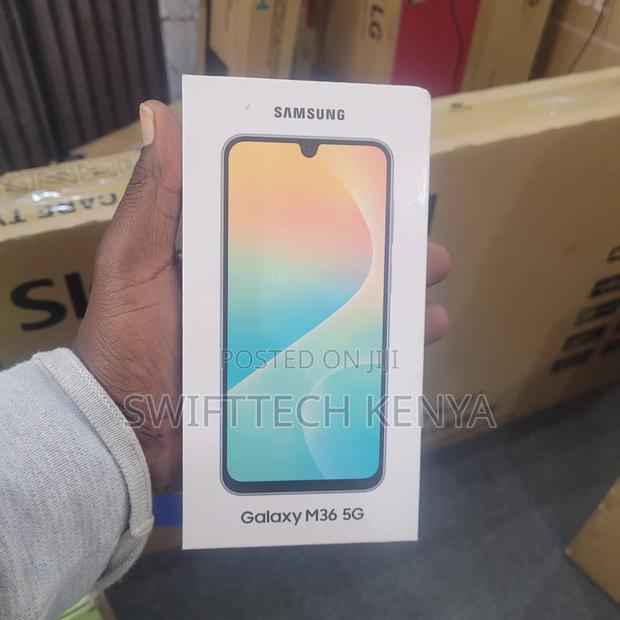 New Samsung Galaxy M36 5G 128 GB Black