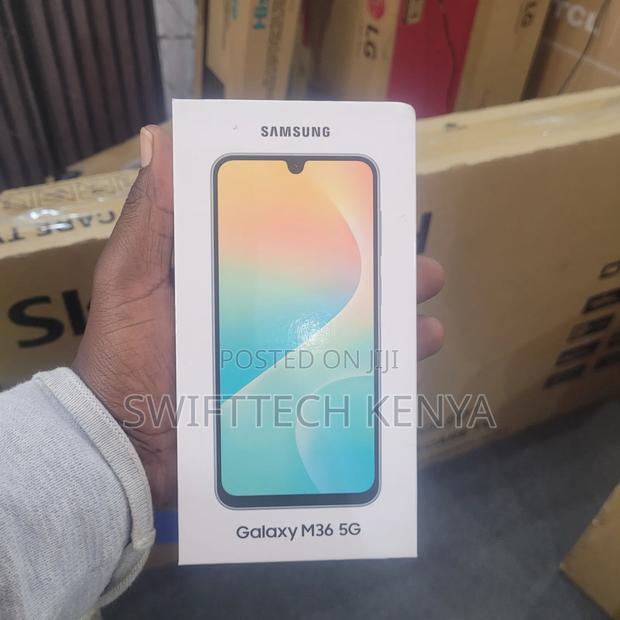 New Samsung Galaxy M36 5G 128 GB Black - thumbnail 2