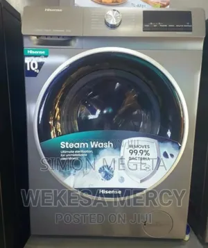 Front Loader New Hisense 10kgs Wash and Dry Washing Machine