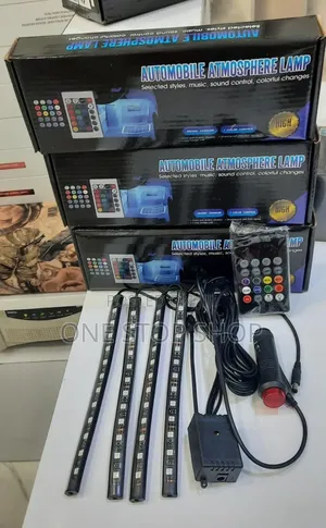 4x Abs Automobile Floor Lamp Light's
