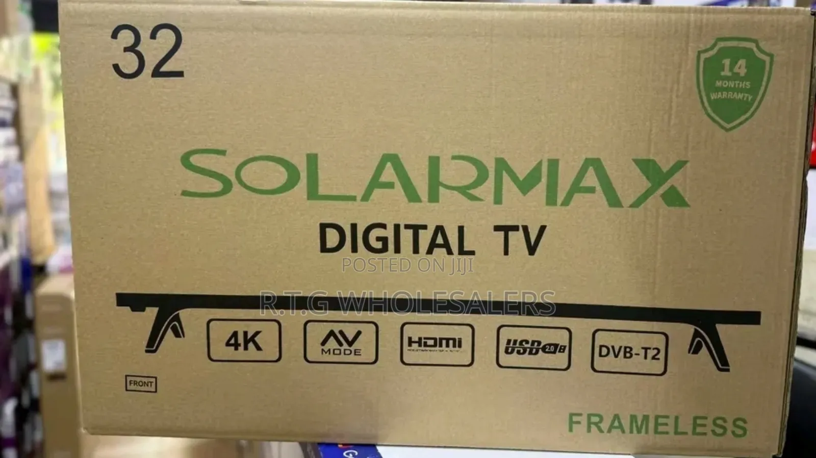Solarmax 32′′ Digital Frameless Led Tv