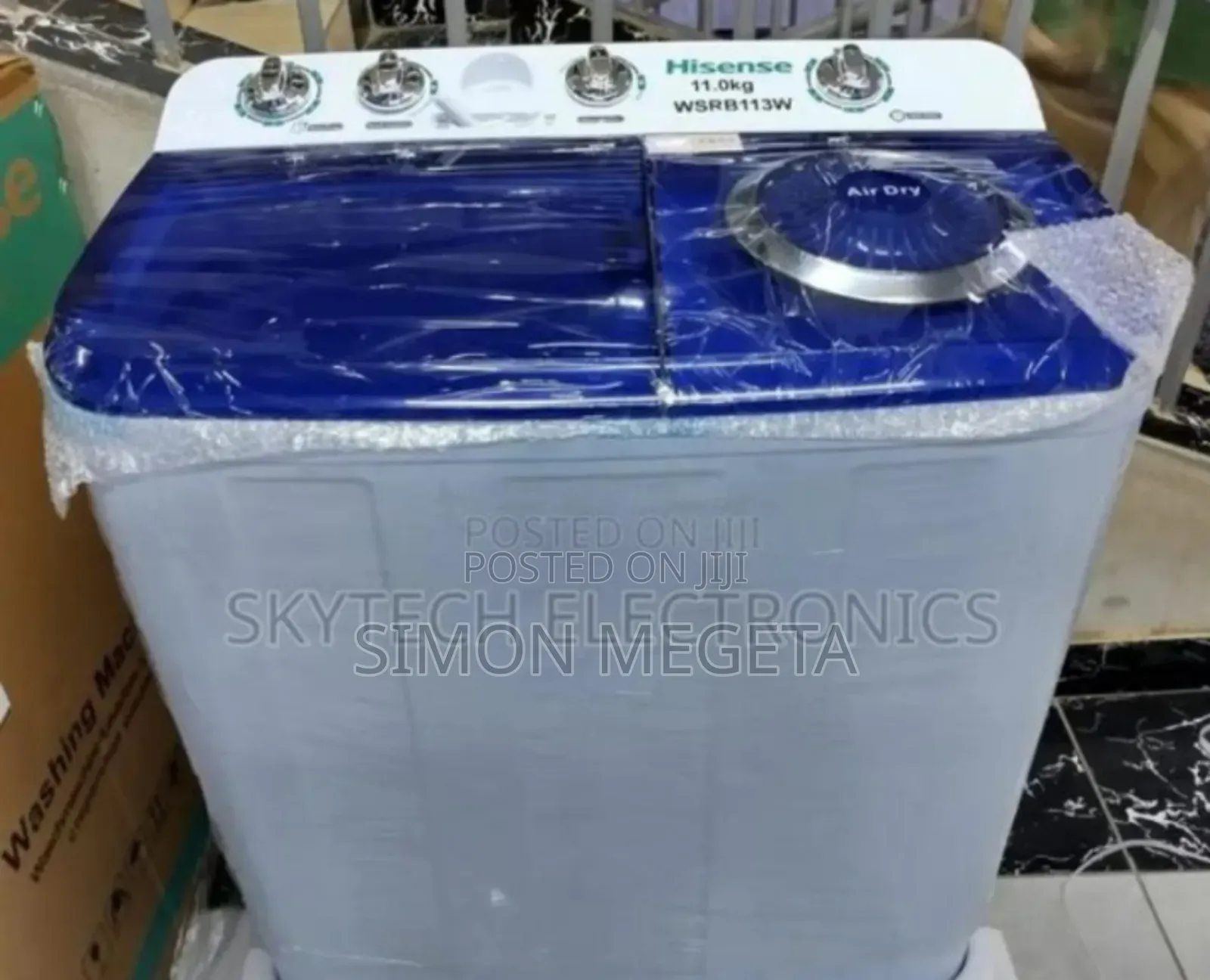 Top Loader New Hisense 11kgs Washing Machine