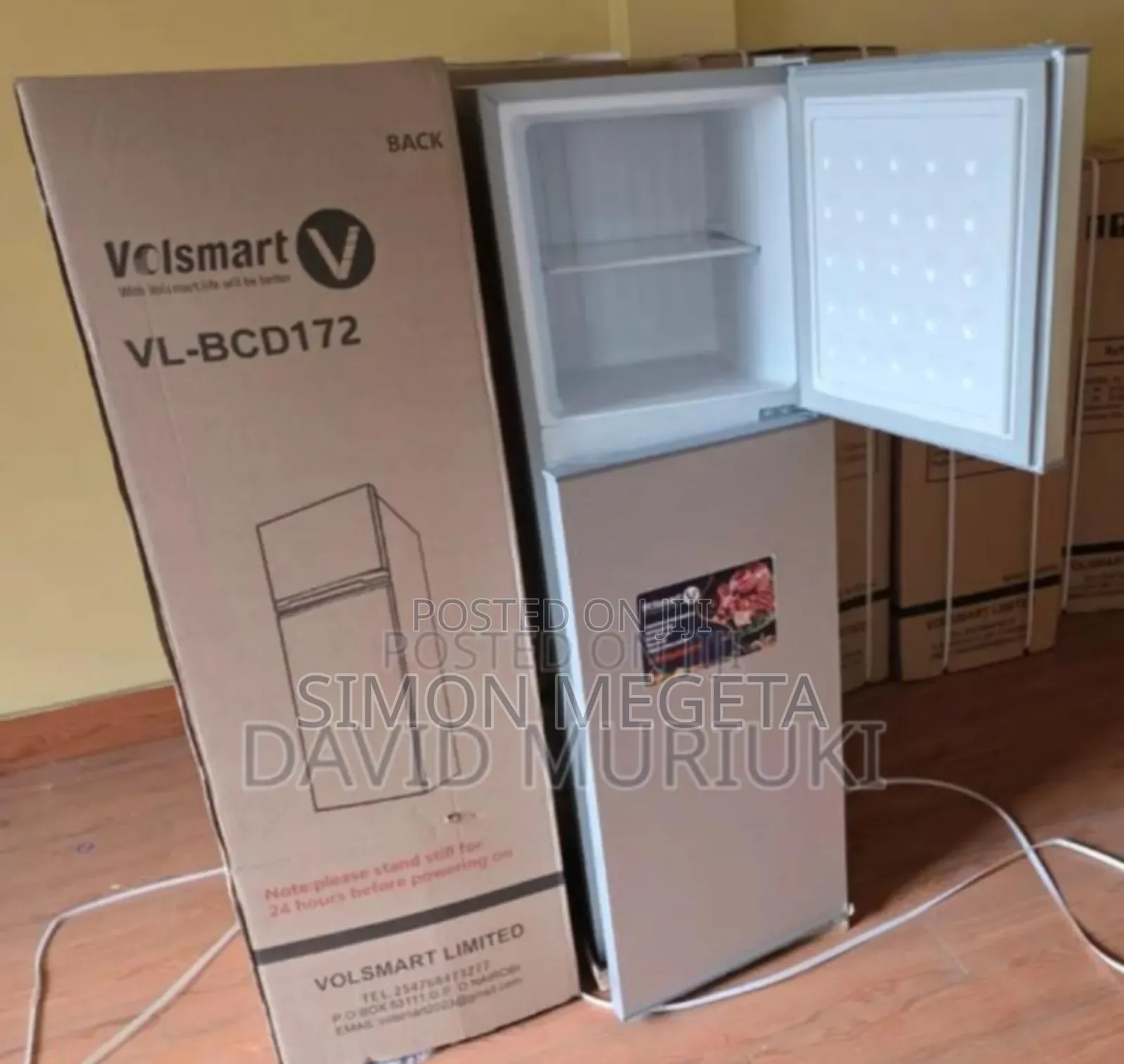Colour Silver New Volsmart 172l Fridge