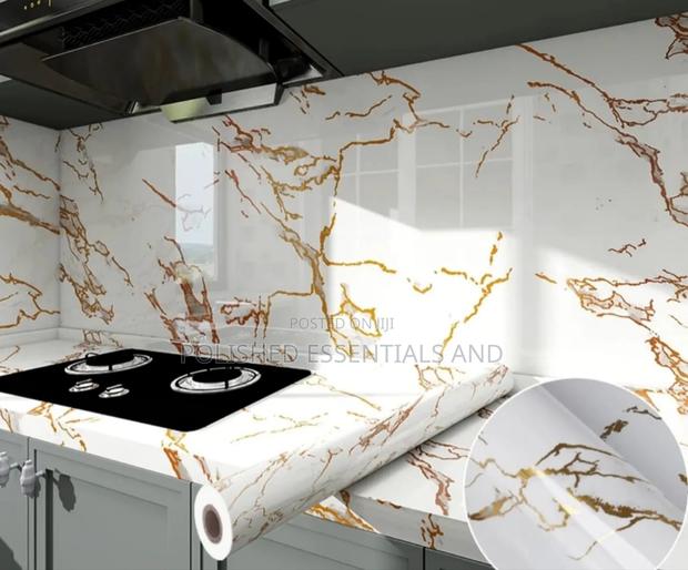 Gold Themed Contact Papers - main view