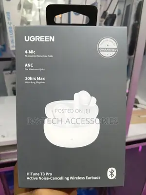 Ugreen Hitune T3 Pro Ws206 – Wireless Earbuds,White