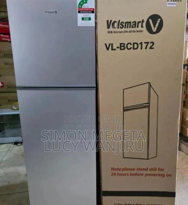 Colour Grey New Volsmart 172l Fridge - main view