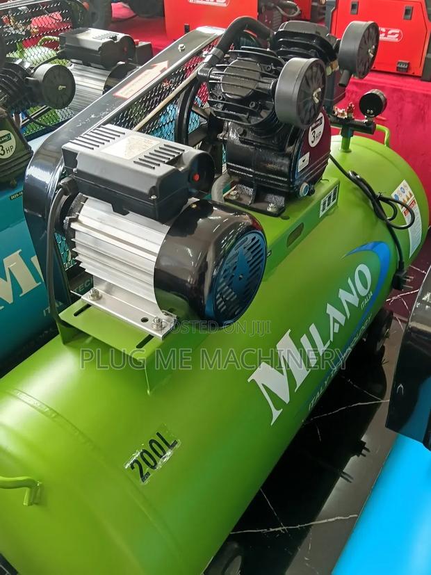 200l Millano Air Compressor - main view