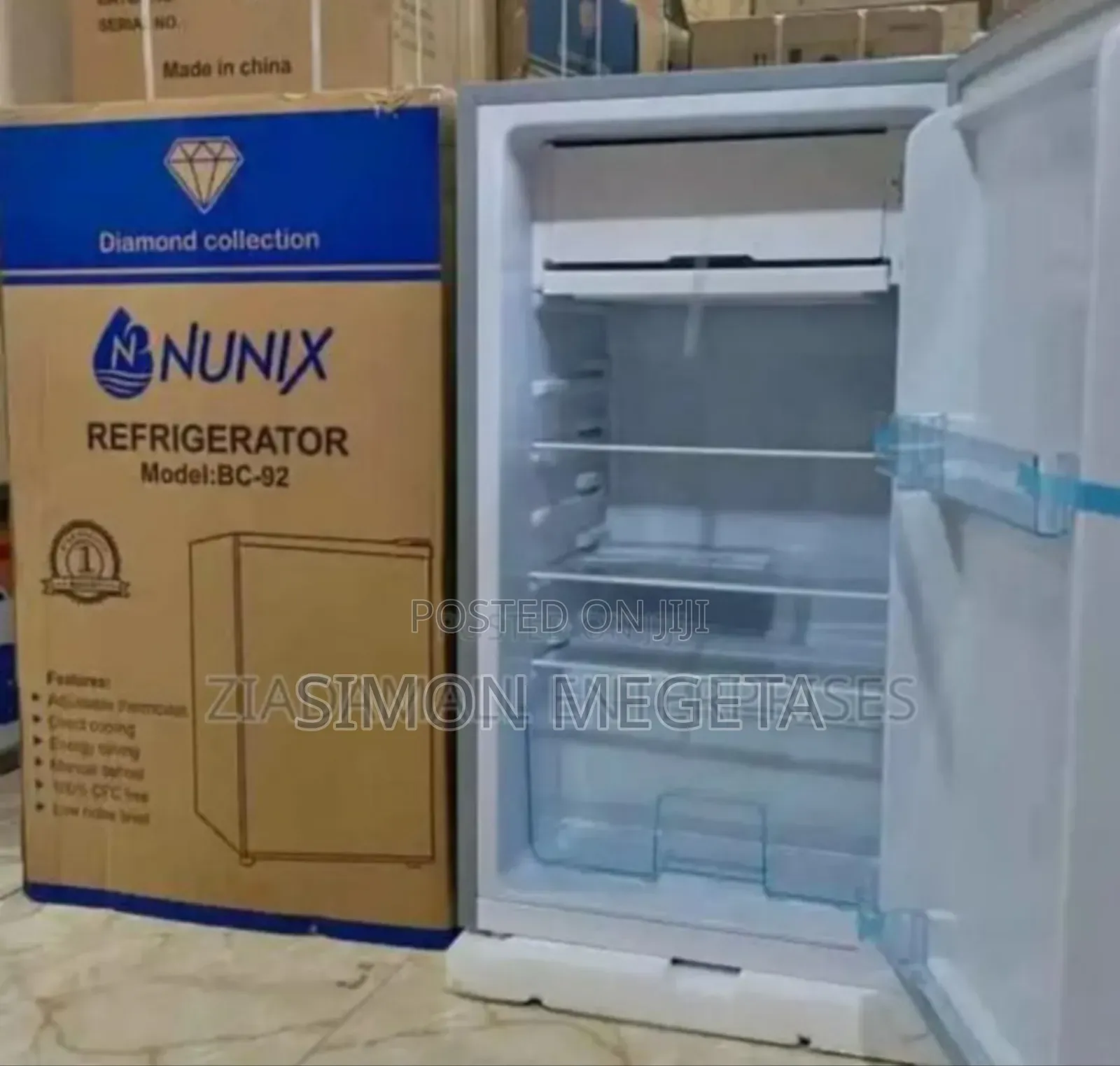 With Years Warranty Nunix 92l Fridge