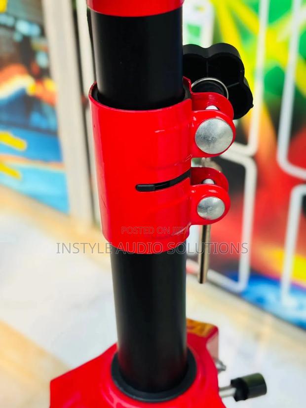 Heavy Duty Metallic Quality Adjustable Speaker Stand Pay on Delivery - thumbnail 4