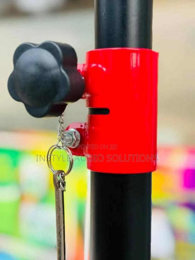 Heavy Duty Metallic Quality Adjustable Speaker Stand Pay on Delivery - thumbnail 5