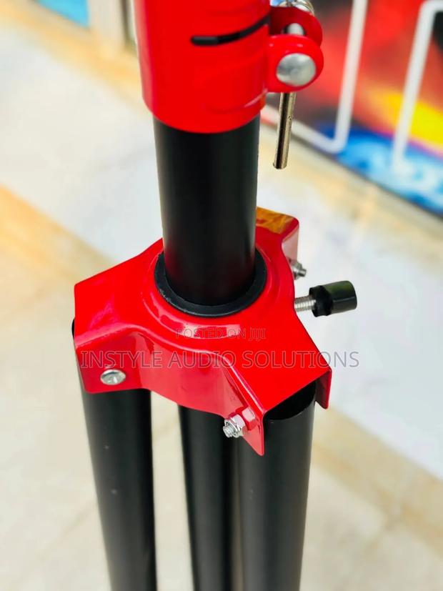 Heavy Duty Metallic Quality Adjustable Speaker Stand Pay on Delivery - thumbnail 2