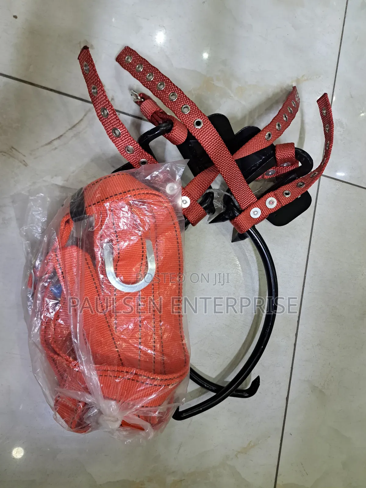 Wooden Pole Climbers/ Free Belt
