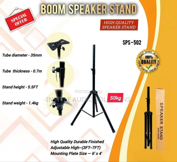 High-quality Metallic Speaker Stand Pay On Delivery Accepted