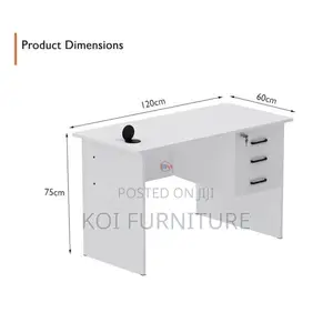 Office Desk : Koi Custom 120cm Home Office Desk
