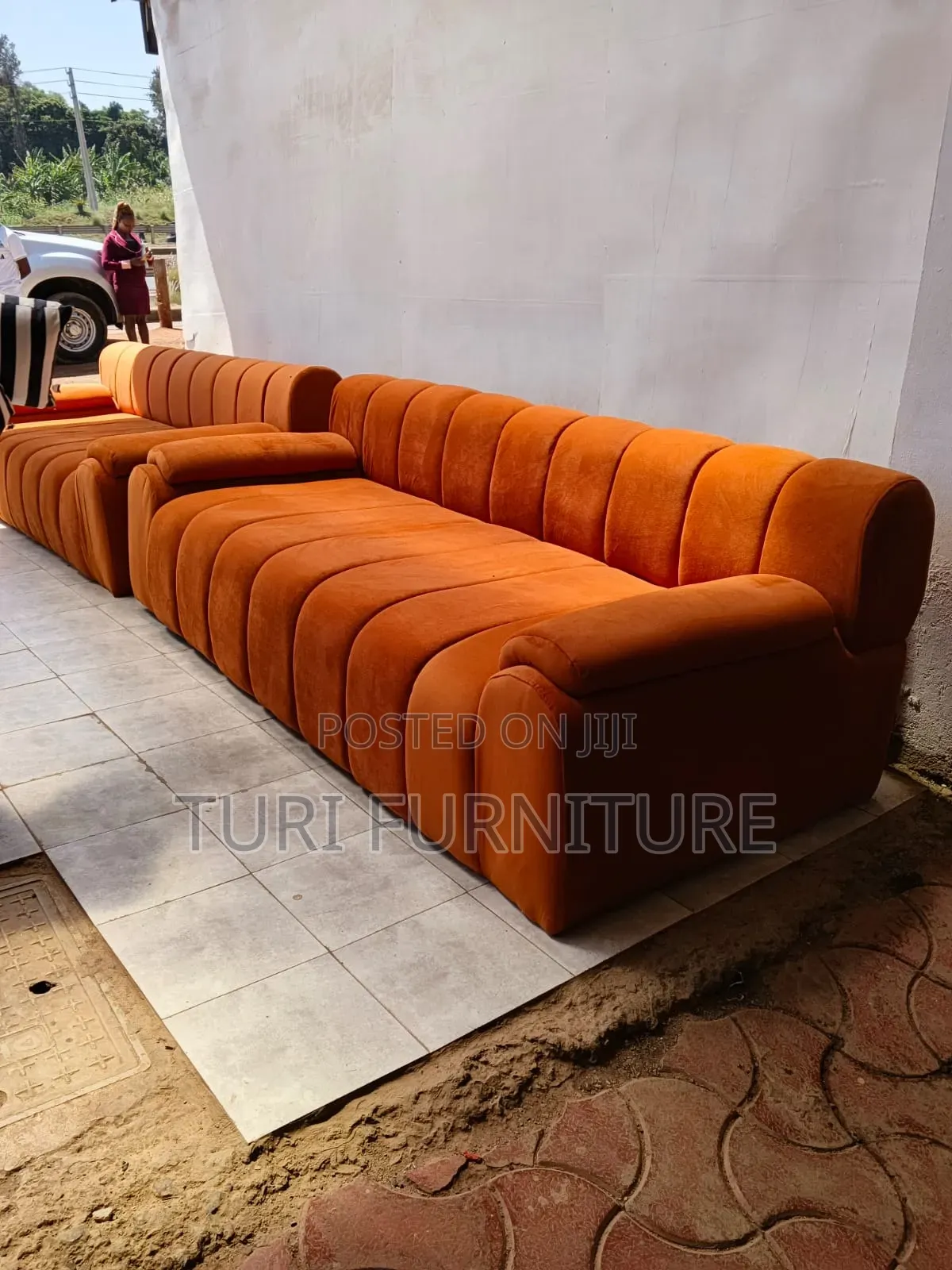 Back Permanent Sofa